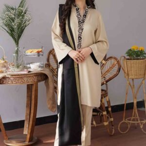 Aisling - Dhanak Embroidered Shirt